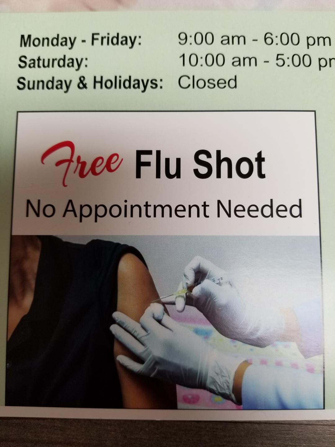 Free Flu Shot